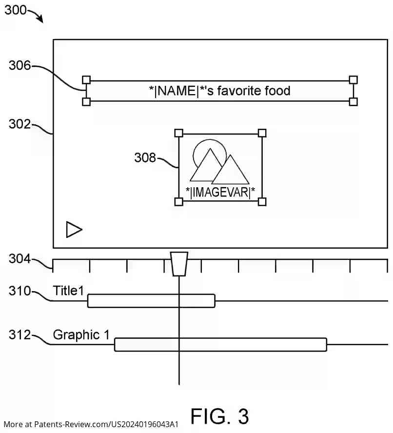 Drawing 04 for Personalized dynamic video overlay in an online media player
