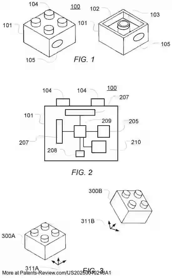 Drawing 02 for MODULAR TOY SYSTEM WITH ELECTRONIC TOY MODULES