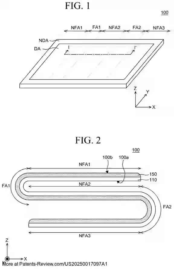 Drawing 02 for FOLDABLE DISPLAY DEVICE