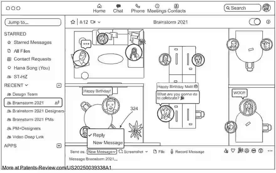 Drawing 01 for SPATIAL CHAT VIEW