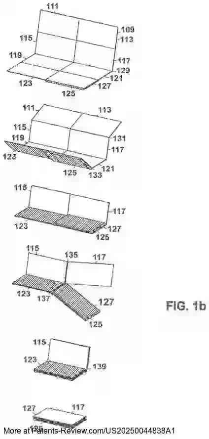 Drawing 03 for GRAPHICAL USER INTERFACE COMPONENTS FOR A FLEXIBLE DISPLAY SMARTPHONE