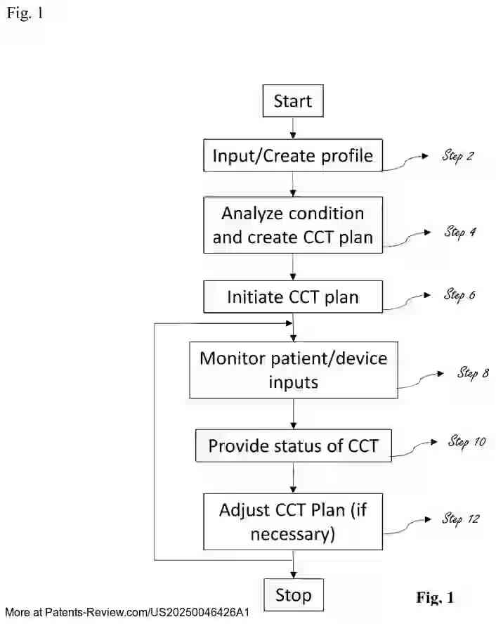 Drawing 02 for Artificial intelligence-based cognitive-coping therapy (CCT) method, system, and application