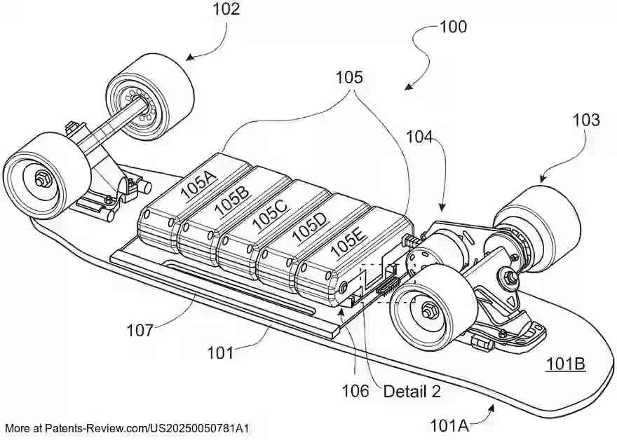 Drawing 01 for SWAPPABLE MODULAR BATTERY AND ELECTRONIC SPEED CONTROLLER SYSTEM FOR ELECTRIC VEHICLES