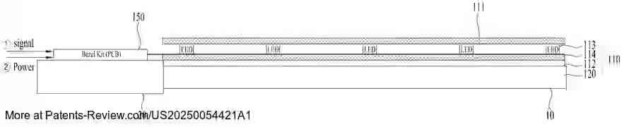 Drawing 01 for TRANSPARENT DISPLAY DEVICE