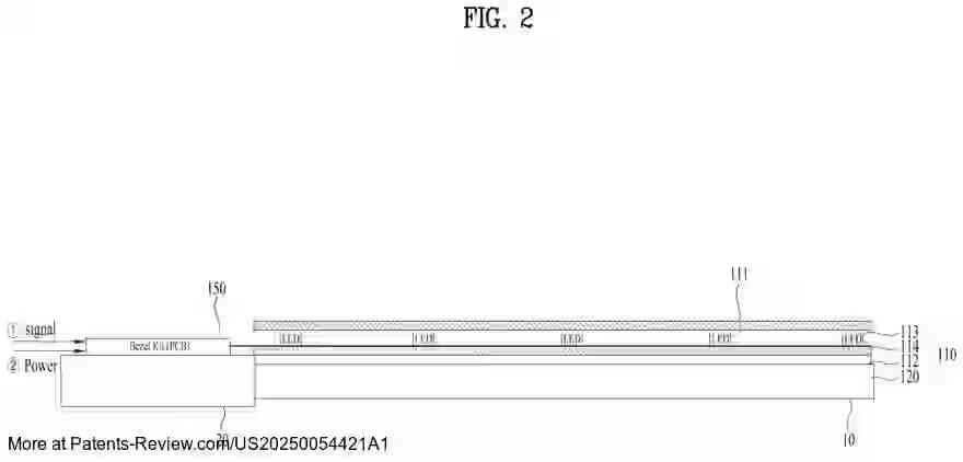 Drawing 03 for TRANSPARENT DISPLAY DEVICE