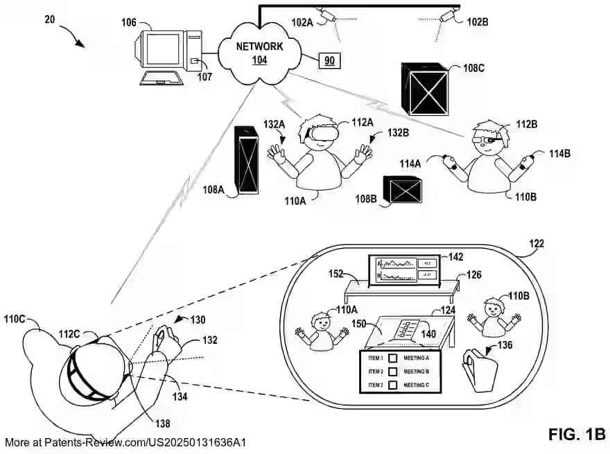 Drawing 03 for Artificial Reality System Architecture For Concurrent Application Execution And Collaborative 3d Scene Rendering