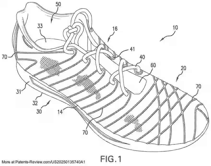 Drawing 02 for FOOTWEAR ASSEMBLY METHOD WITH 3D PRINTING