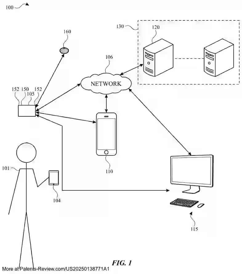Drawing 02 for PHYSICAL COMPANION DEVICES FOR USE WITH EXTENDED REALITY SYSTEMS