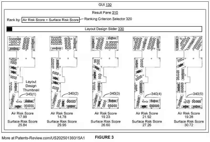 Drawing 04 for TECHNIQUES FOR AUTOMATICALLY GENERATING BUILDING LAYOUT DESIGNS THAT REDUCE TRANSMISSION OF VIRUSES