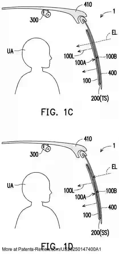 Drawing 03 for DOUBLE-SIDED DISPLAY DEVICE