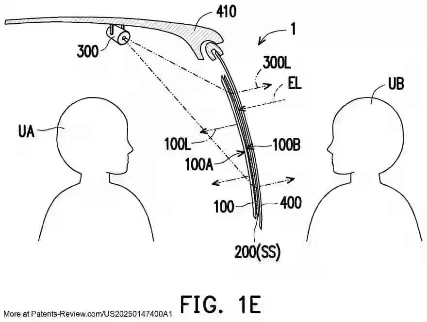 Drawing 04 for DOUBLE-SIDED DISPLAY DEVICE
