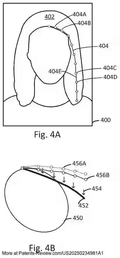 Drawing 04 for METHOD AND SYSTEM FOR 3D HAIR VIRTUAL TRY ON USING PHYSICS SIMULATION