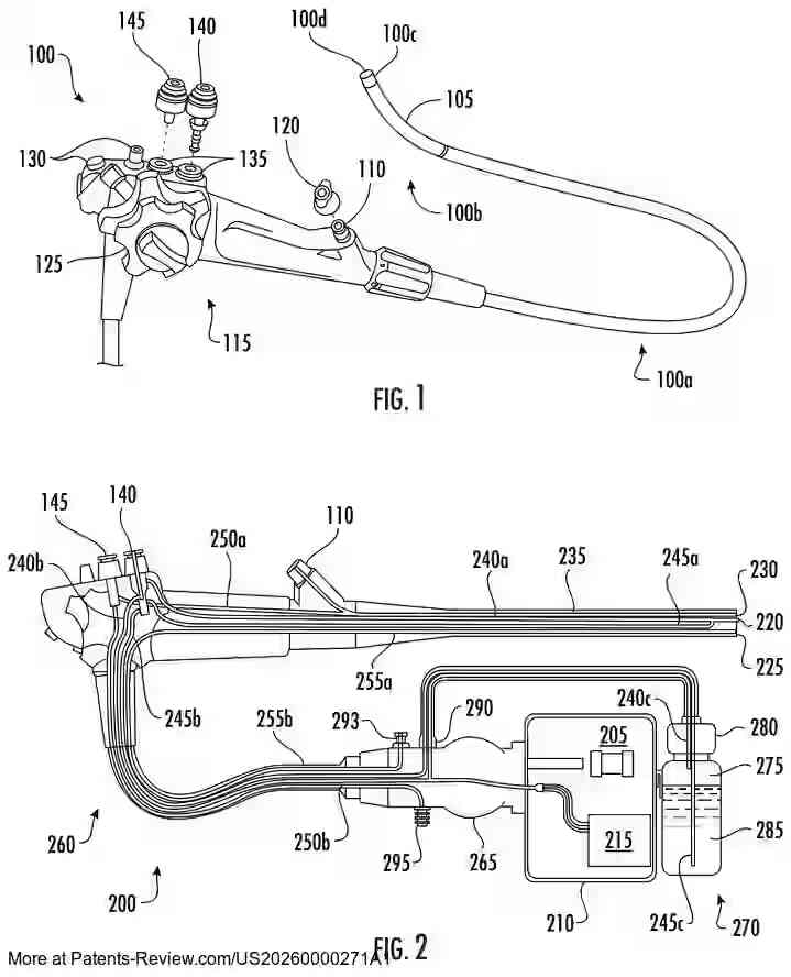 Drawing 02 for SYSTEM TO ASSESS THE PRESENCE OF WATER AND/OR FOREIGN MATTER IN LUMINAL MEDICAL DEVICES