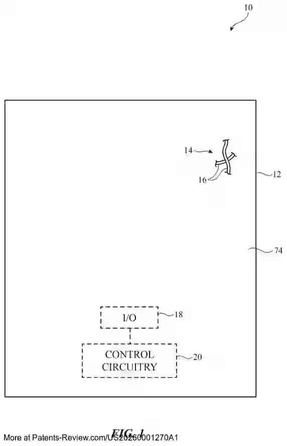 Drawing 02 for Fabric with Digitally Controlled Characteristics