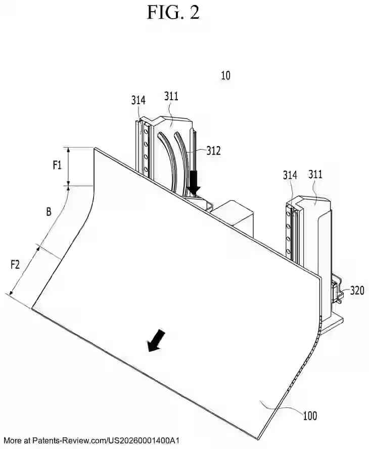 Drawing 03 for DEFORMABLE DISPLAY DEVICE