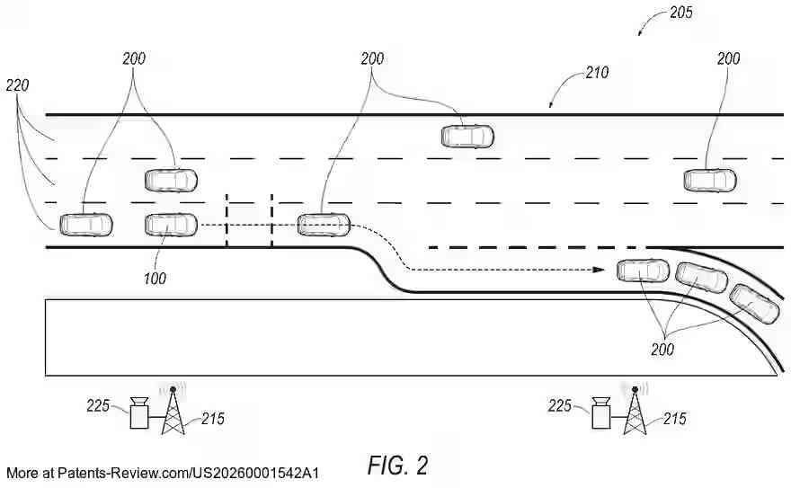 Drawing 03 for VEHICLE OPERATION AROUND OTHER VEHICLES