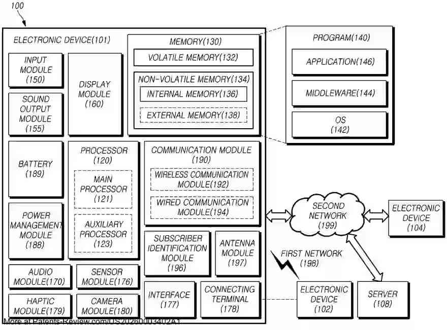 Drawing 01 for ELECTRONIC DEVICE CAPABLE OF CHANGING STATE AND METHOD FOR OPERATING THE SAME