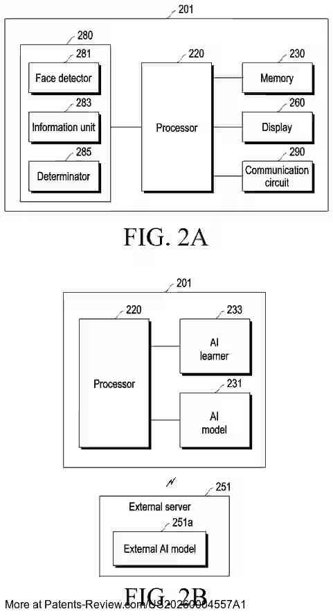 Drawing 03 for ELECTRONIC DEVICE AND METHOD FOR EDITING FACE INCLUDED IN IMAGE USING ARTIFICIAL INTELLIGENCE MODEL IN THE ELECTRONIC DEVICE